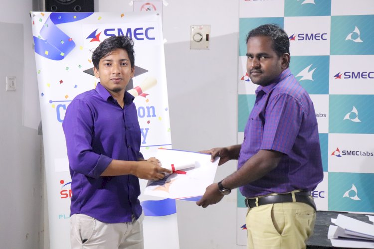 SMEClabs - Instrumentation department Certification Ceremony