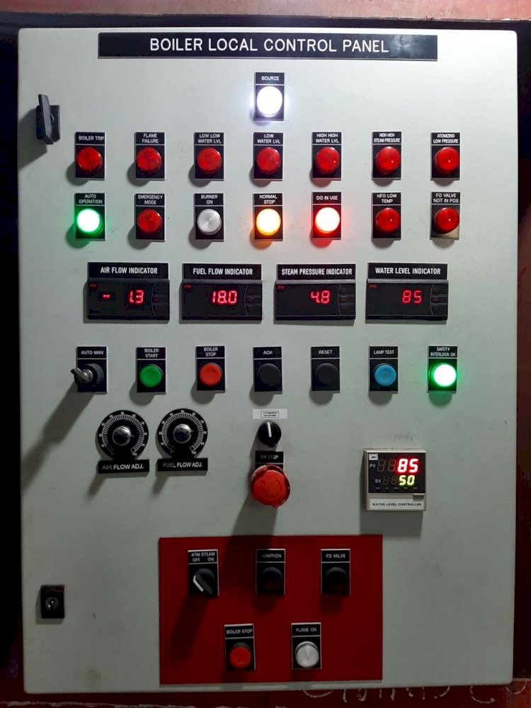 SMEC BOILER CONTROL PANEL