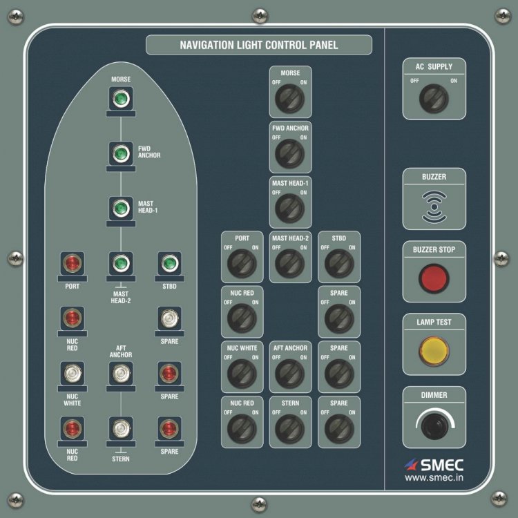 NLCP - Latest Design -Navigation Light control panel manufacture design service